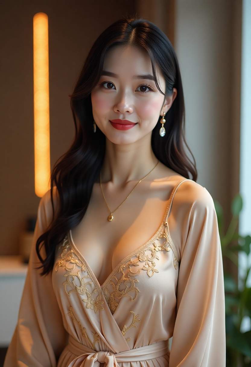 夜色中的小型音乐现场